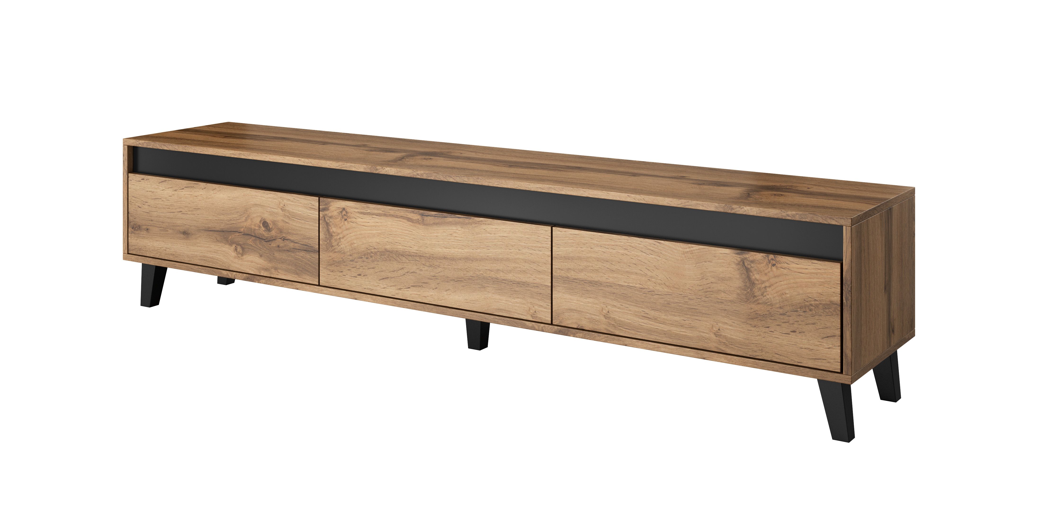 Cama TV stand NORD wotan/antracite_1