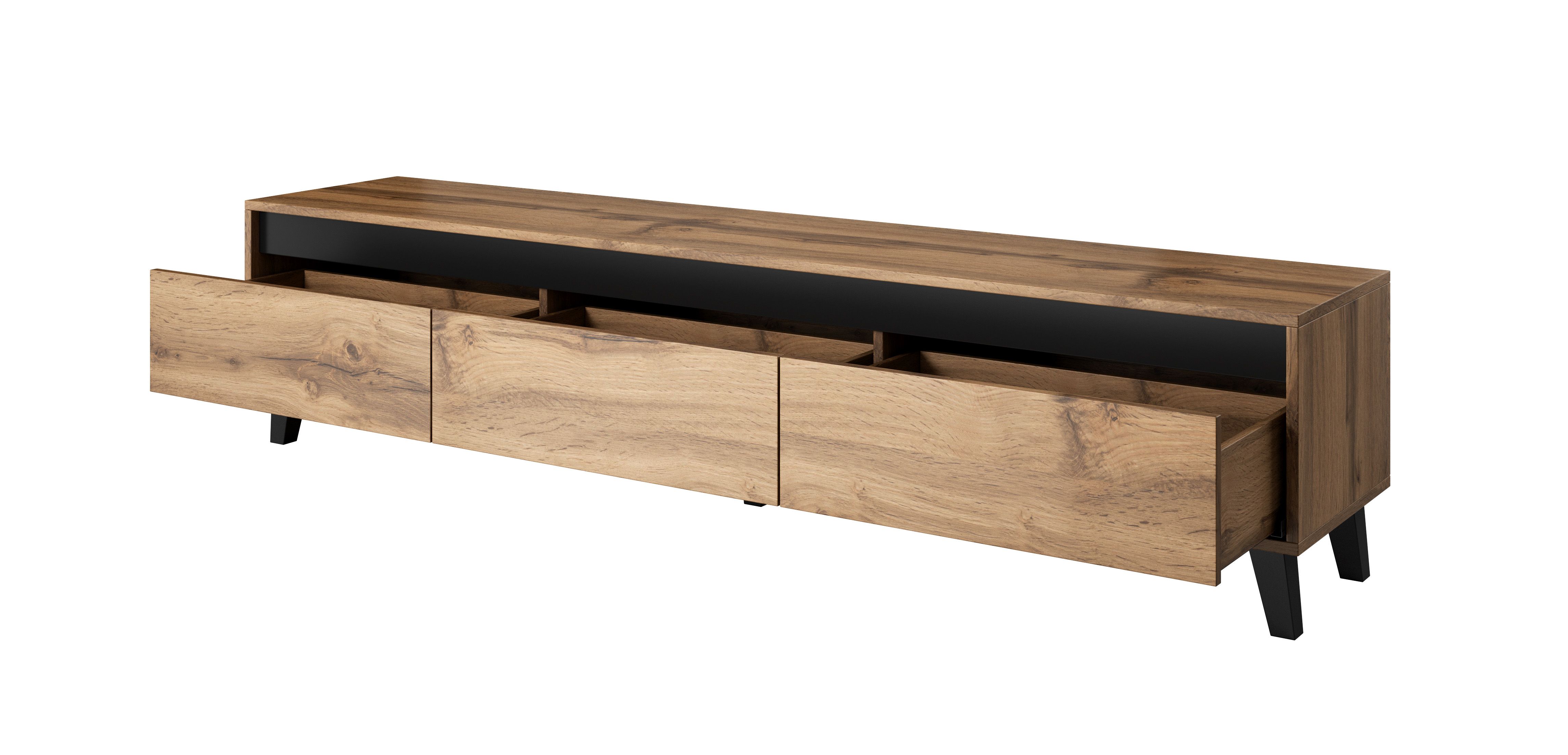Cama TV stand NORD wotan/antracite_2