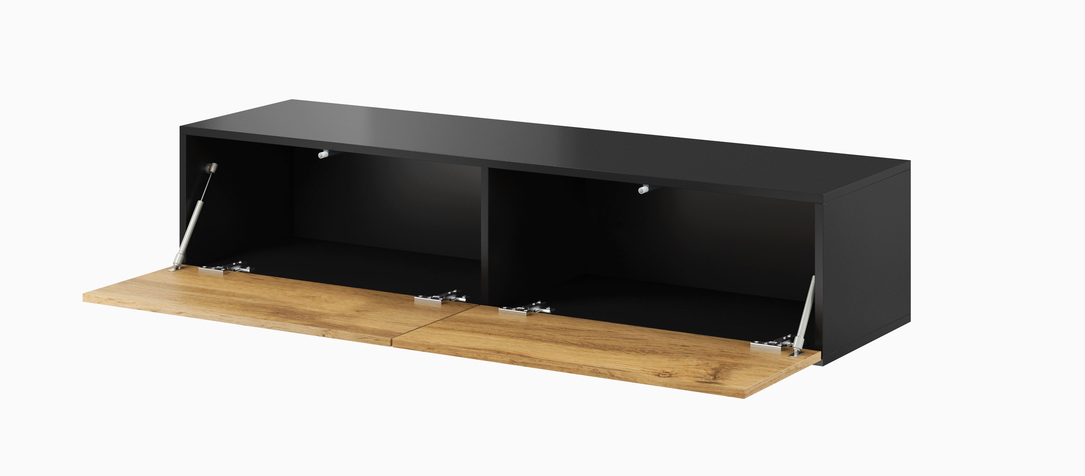 Cama TV stand VIGO 140 30/140/40 black/wotan oak_2