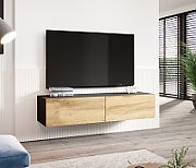 Cama TV stand VIGO 140 30/140/40 black/wotan oak_3