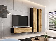 Cama TV stand VIGO 140 30/140/40 black/wotan oak_4
