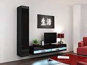 Cama TV stand VIGO NEW 30/180/40 black/black gloss_2