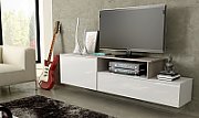 Cama TV cabinet SIGMA 3 180 white/white gloss + sonoma oak_1