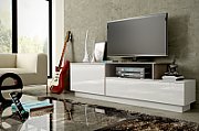 Cama TV cabinet SIGMA 3 180 white/white gloss + sonoma oak_3