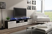 Cama TV stand EVORA 200 wenge/white gloss_1