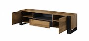 Cama TV stand WOOD wotan/antracite_3