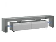 Cama TV stand TORO 200 grey/white gloss_1