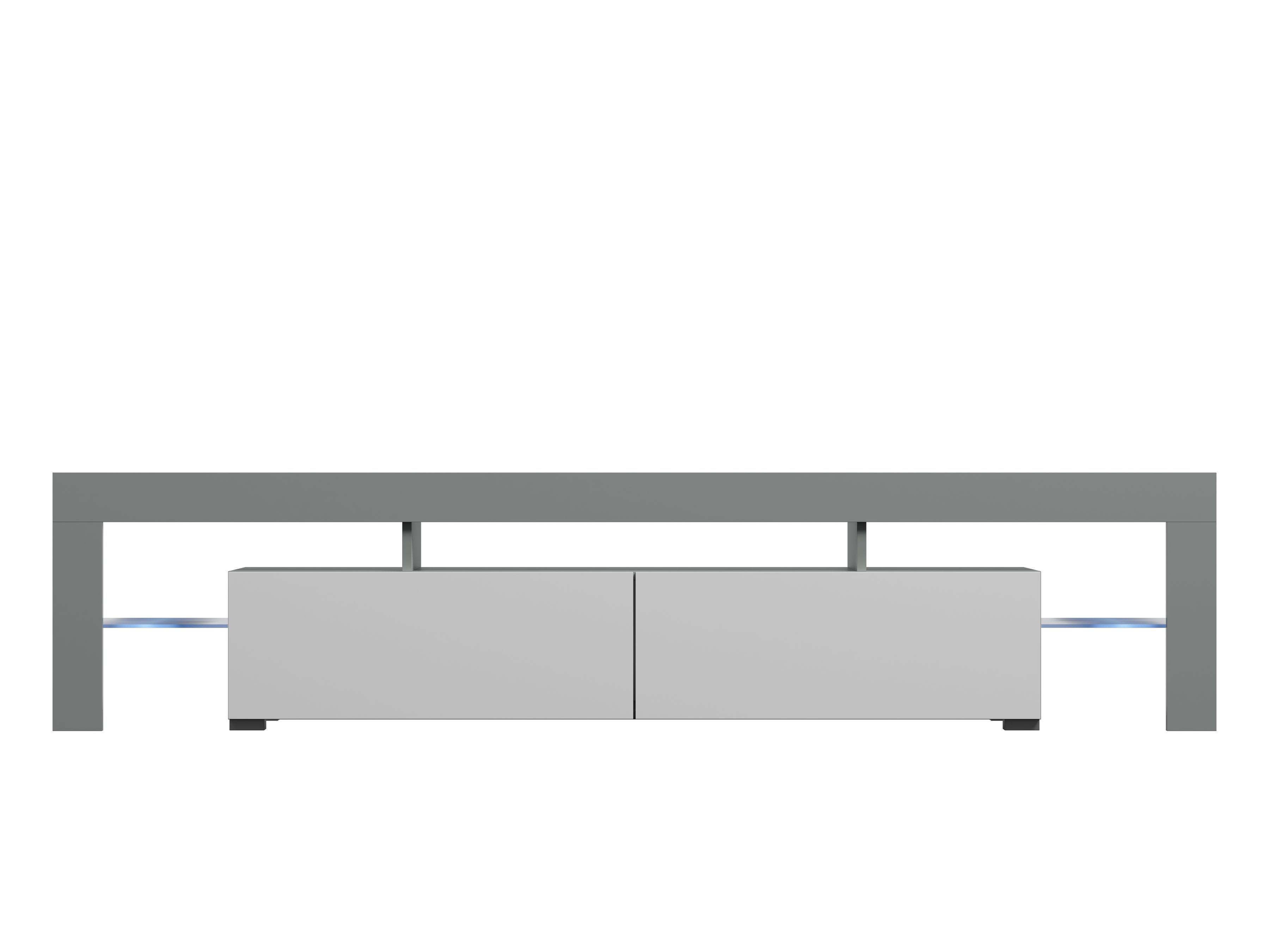 Cama TV stand TORO 200 grey/white gloss_2