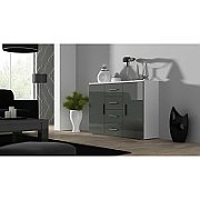 Cama TV stand LIFE 300/42/35 white/grey gloss_1