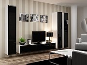 Cama TV Stand VIGO '180' 30/180/40 white/black gloss_3