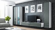 Cama TV Stand VIGO '180' 30/180/40 white/grey gloss_3
