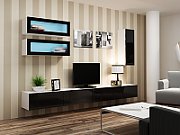 Cama TV stand VIGO 140 30/140/40 white/black gloss_10
