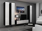 Cama TV stand VIGO 140 30/140/40 black/white gloss_13