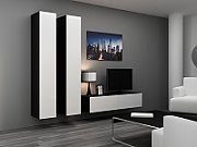 Cama TV stand VIGO 140 30/140/40 black/white gloss_2