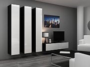 Cama TV stand VIGO 140 30/140/40 black/white gloss_6