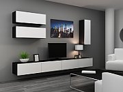 Cama TV stand VIGO 140 30/140/40 black/white gloss_7