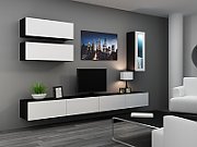 Cama TV stand VIGO 140 30/140/40 black/white gloss_9