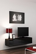 Cama TV stand VIGO 140 30/140/40 black/black gloss_1