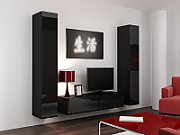 Cama TV stand VIGO 140 30/140/40 black/black gloss_5