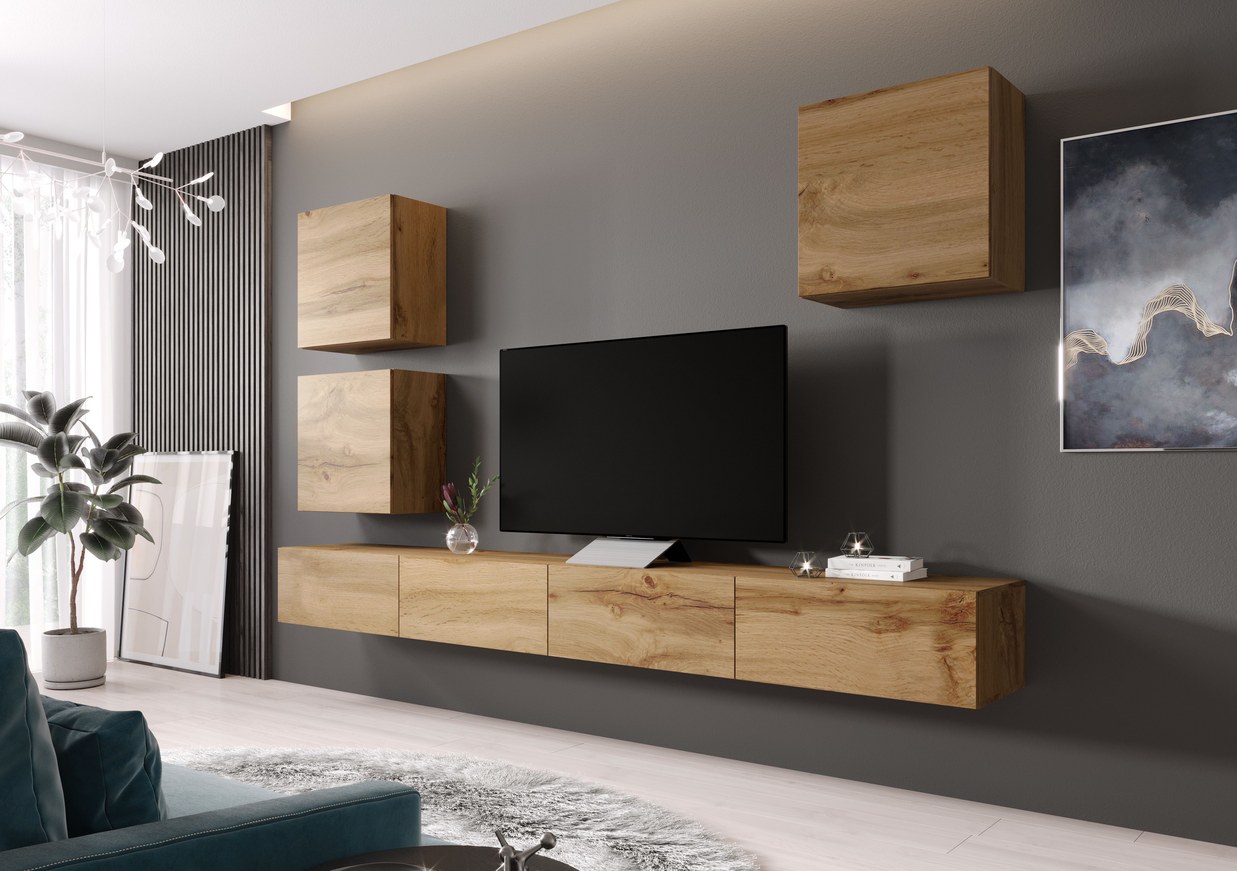 Cama TV stand VIGO 140 30/140/40 wotan oak_5