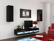Cama TV stand VIGO NEW 30/140/40 black/black gloss_2
