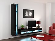 Cama TV stand VIGO NEW 30/140/40 black/black gloss_4