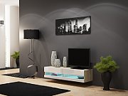 Cama TV stand VIGO NEW 30/140/40 sonoma/white gloss_1