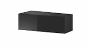 Cama TV stand VIGO SLANT '90' 30/90/40 black/black gloss_1