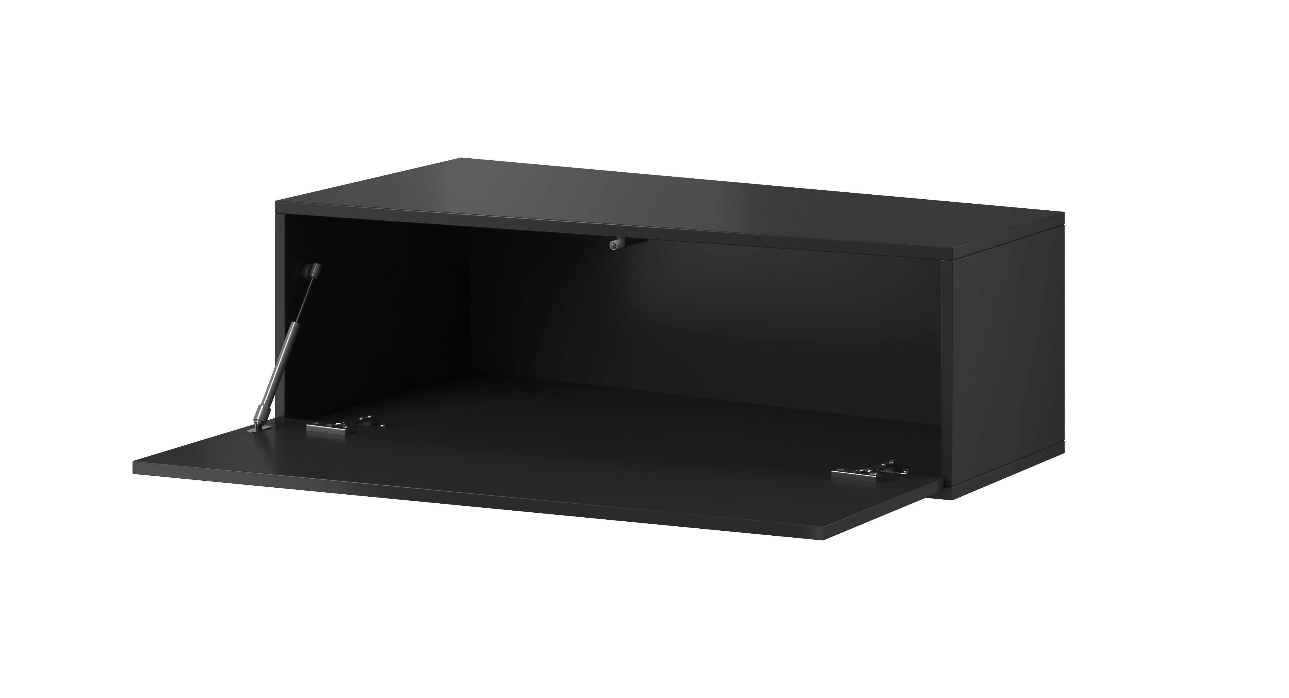 Cama TV stand VIGO SLANT '90' 30/90/40 black/black gloss_2