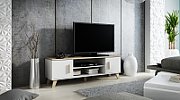 Cama TV stand LOTTA 160 2D2K white/sonoma_3