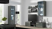 Cama TV stand SOHO 180 grey/grey gloss_7