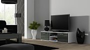 Cama TV stand SOHO 140 white/grey gloss_1
