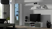 Cama TV stand SOHO 140 white/grey gloss_2