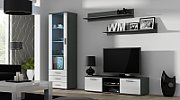 Cama TV stand SOHO 140 grey/white gloss_2