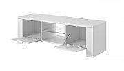 Cama TV stand WEST 42/130/42 white/white gloss_2