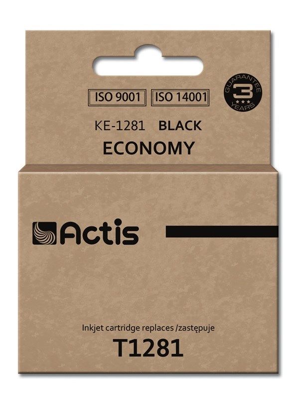 Actis KE-1281 ink for Epson printer; Epson T1281 replacement; Standard; 15 ml; black_1