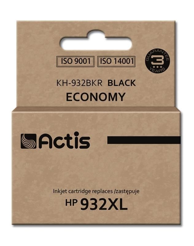 Actis KH-932BKR ink for HP printer; HP 932XL CN053AE replacement; Standard; 30 ml; black_1