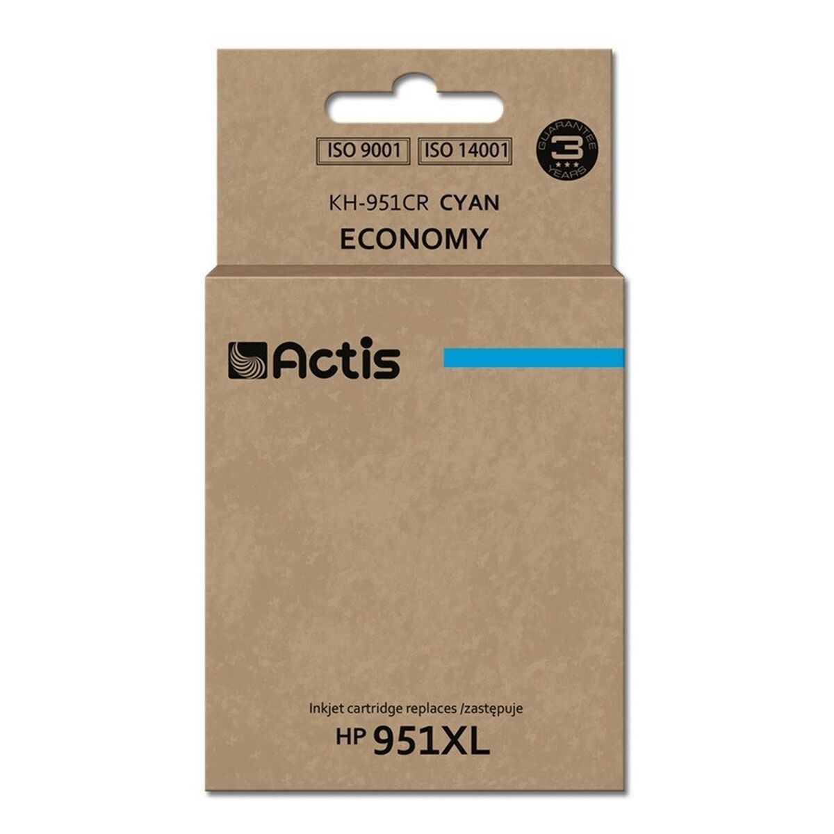 Actis KH-951CR ink for HP printer; HP 951XL CN046AE replacement; Standard; 25 ml; cyan_1