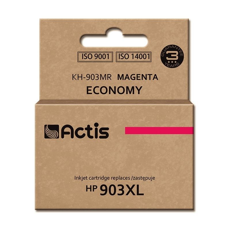 Actis KH-903MR ink for HP printer; HP 903XL T6M07AE replacement; Standard; 12 ml; magenta - New Chip_1