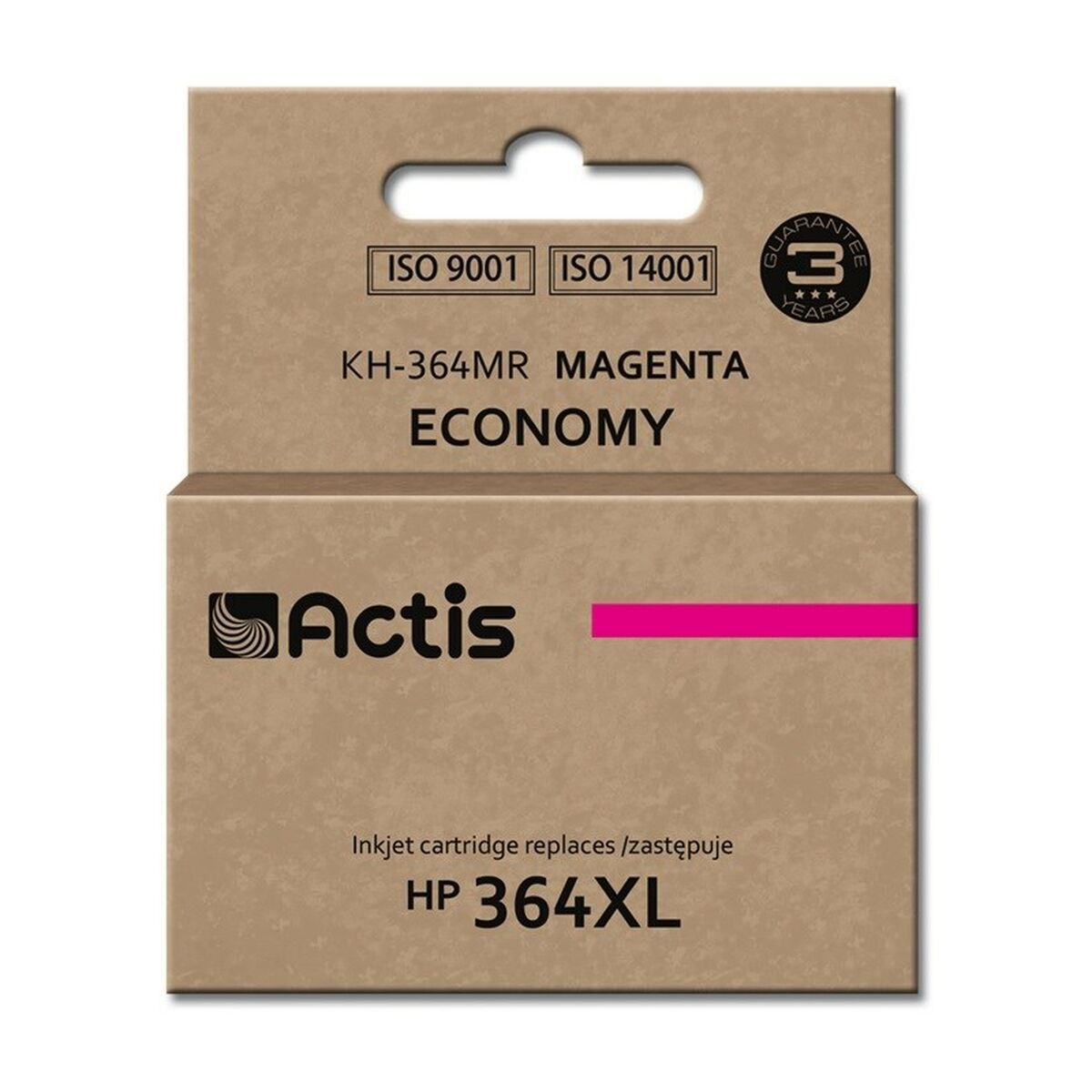 Actis KH-364MR ink for HP printer; HP 364XL CB324EE replacement; Standard; 12 ml; magenta_1