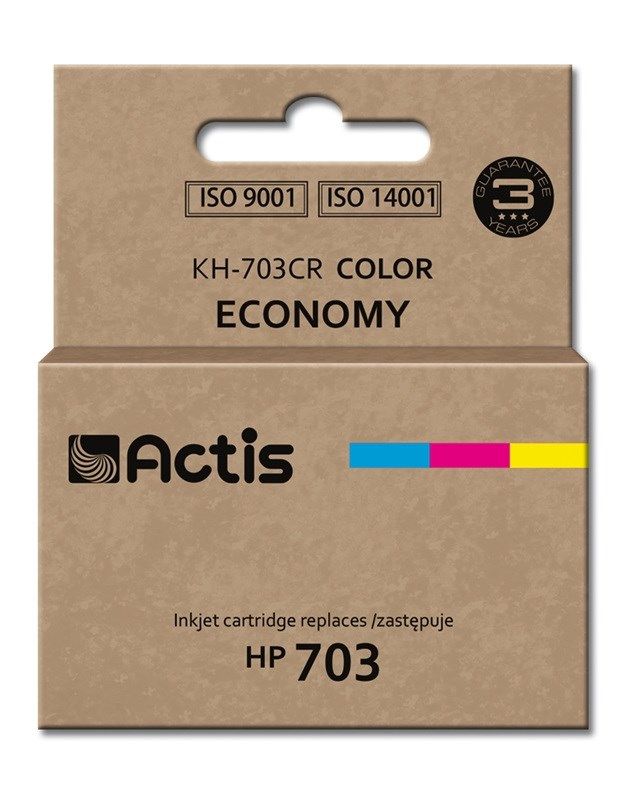 Actis KH-703CR ink for HP printer; HP 703 CD888AE replacement; Standard; 12 ml; color_1