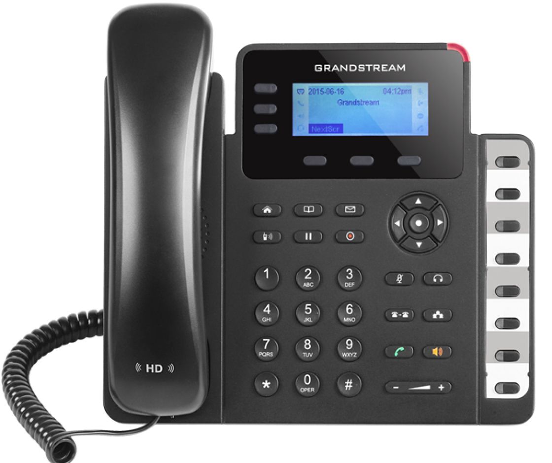 Grandstream Networks GXP1630 IP phone Black, Grey 3 lines LCD_1