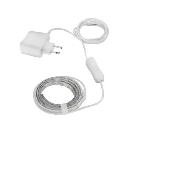 Banda LED RGB inteligenta Philips Hue Gradient Lightstrip, Bluetooth, 20W, 1600 lm, lumina alba si colorata, IP20, Silicon, 200 cm_1