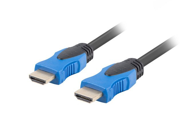Cablu HDMI 2.0, 4K, 1m, CA-HDMI-20CU-0010-BK, Lanberg_1