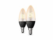 Pachet 2 becuri LED Philips B38, E14, 7W (60W), 806 lm, lumina alba rece (4000K)_1
