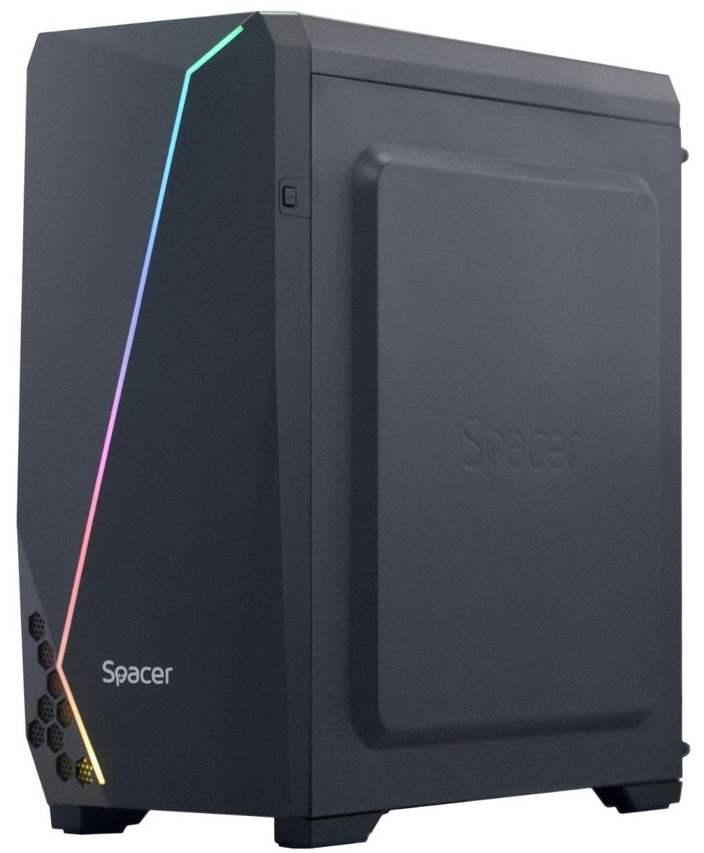 CARCASA  SPACER - gaming, Middle Tower, ATX, 