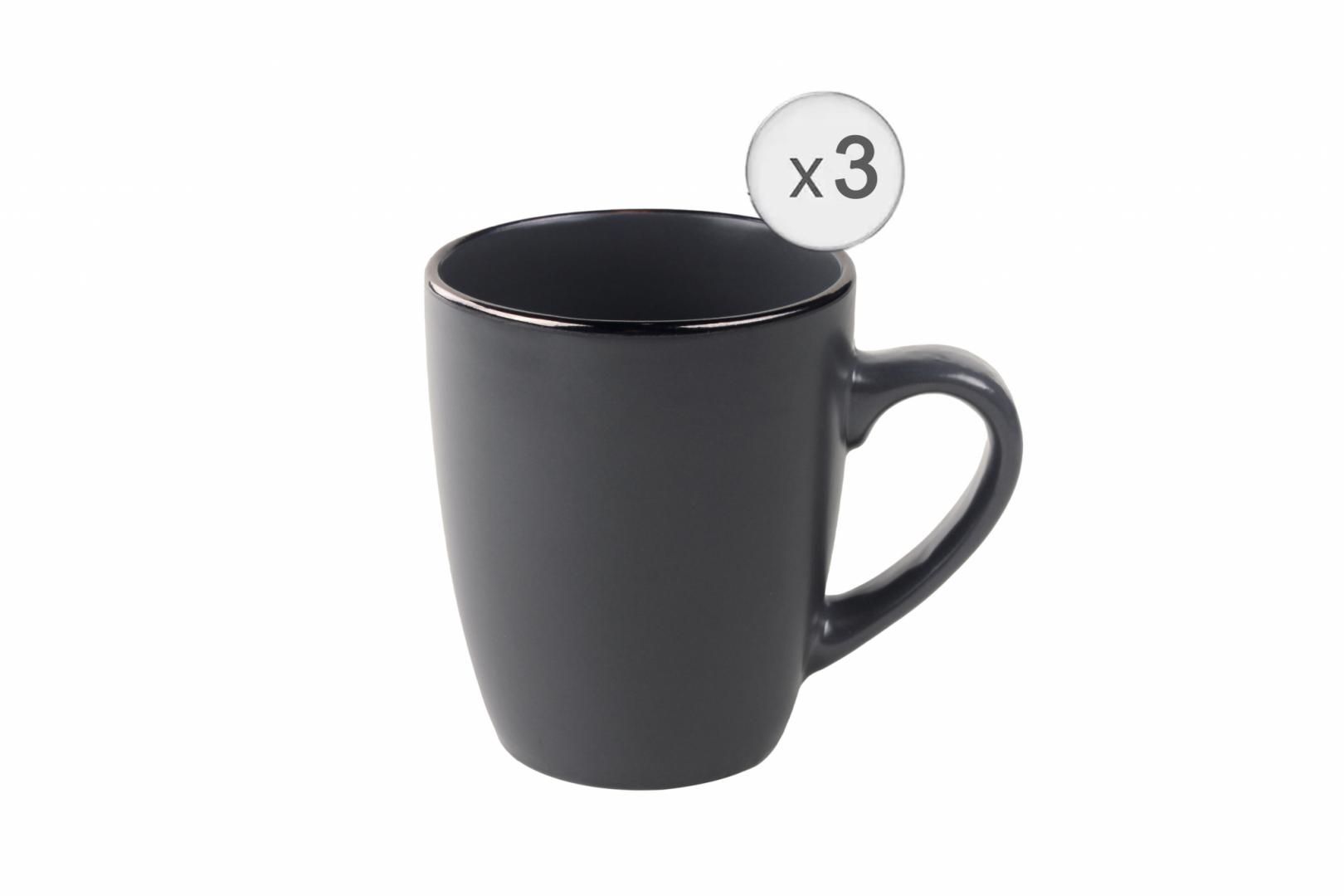 SET 3 CANI CERAMICA, 354 ML, CALYPSO, ART OF DINING BY HEINNER_2