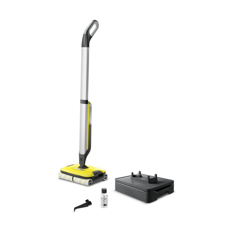 Kärcher FC 7 Cordless Bagless Silver, Yellow_1
