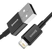 CABLU alimentare si date Baseus Superior, Fast Charging Data Cable pt. smartphone, USB la Lightning Iphone 2.4A, 1m, negru 