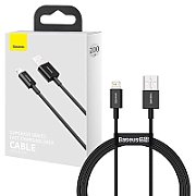 CABLU alimentare si date Baseus Superior, Fast Charging Data Cable pt. smartphone, USB la Lightning Iphone 2.4A, 2m, negru 